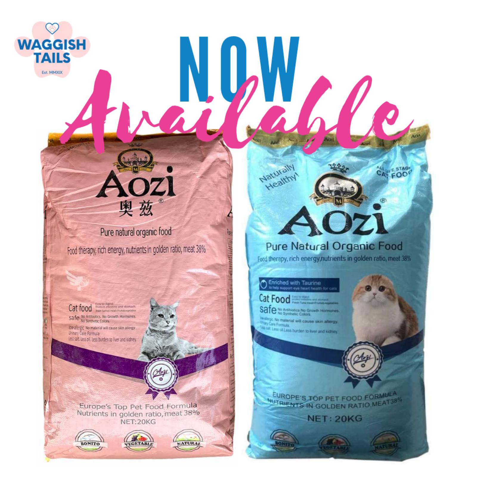 Aozi Cat Food for All Life Stages SALMON (1kg repacked) Lazada PH