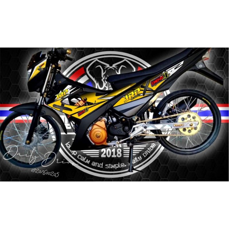 Raider 150 Reborn Decal Sticker ( Jrp Design ) Lazada PH