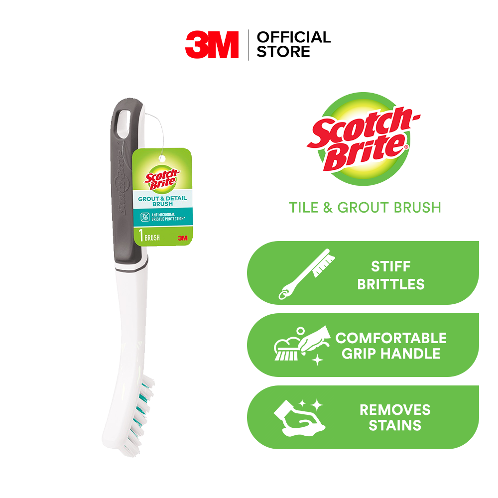 Scotch-Brite Grout & Detail Brush