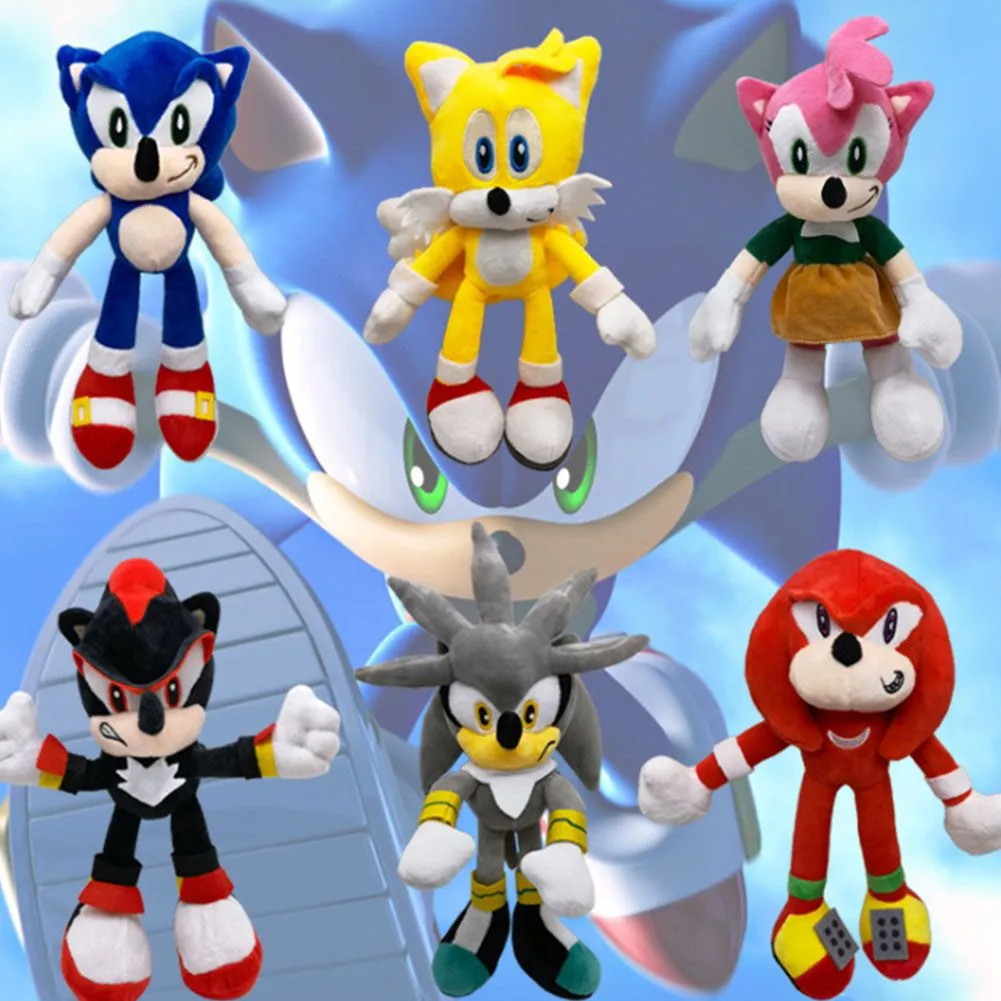 OKDEALS Nhím Plushies Sonic Nhồi bông Hiện tại Búp bê sang trọng Đồ chơi Hình anime