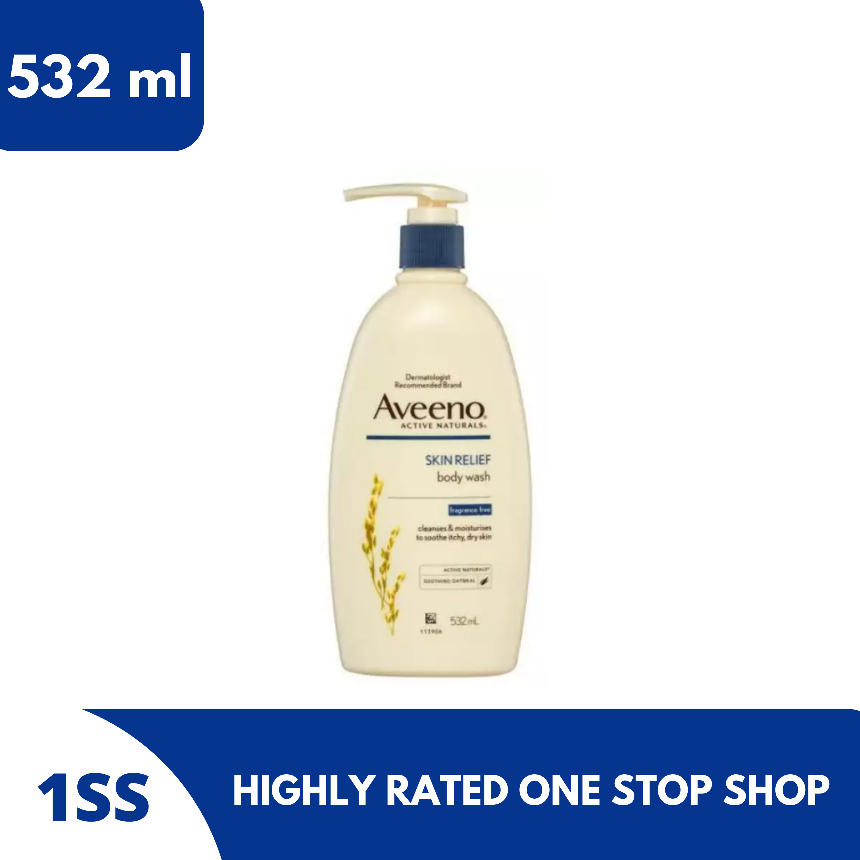 Aveeno Skin Relief Body Wash, 532ml Lazada PH