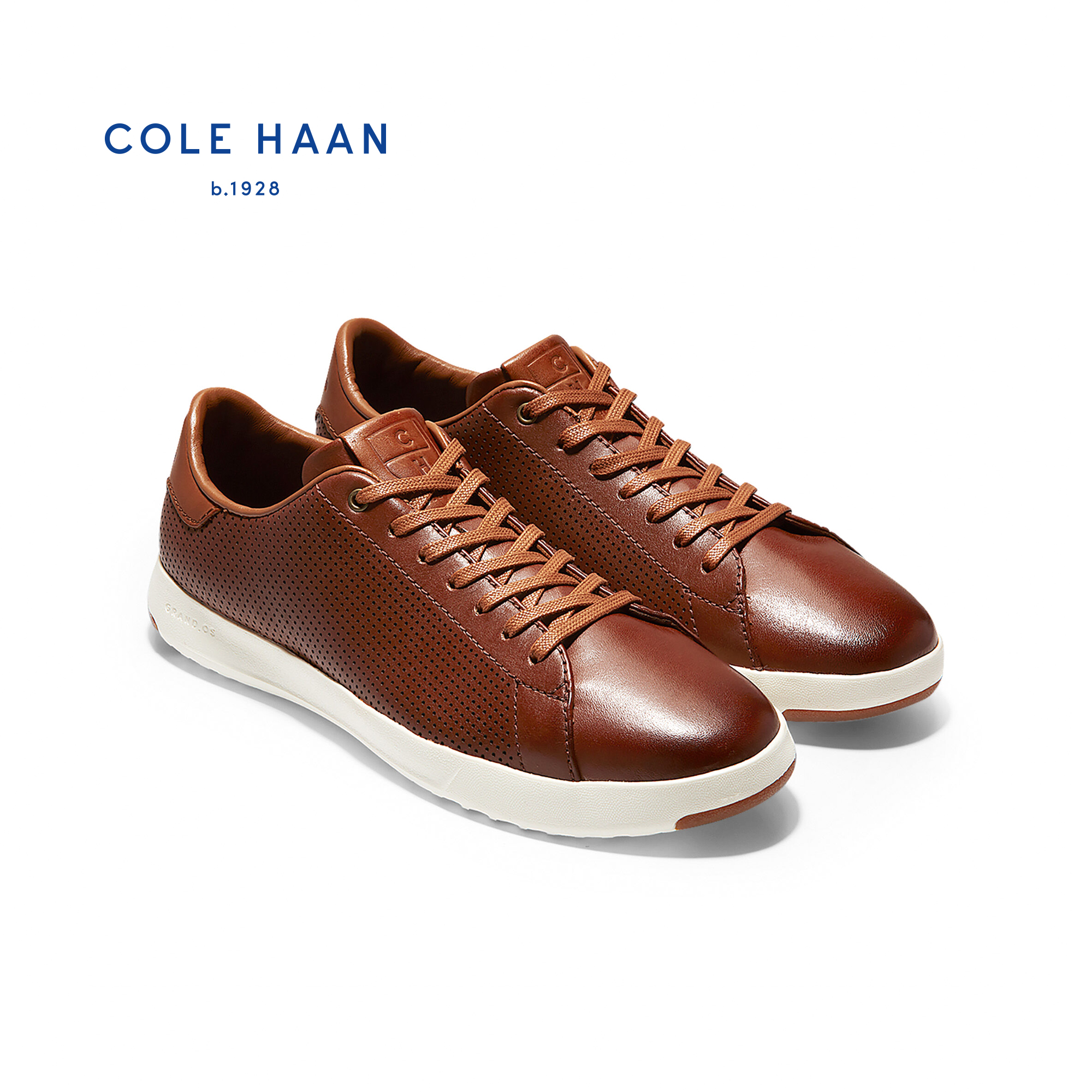 cole haan grandpro perforated sneaker