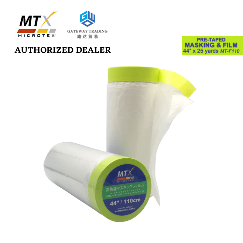 Microtex MTX High Performance Pre Taped Masking Film Japan Technology ...