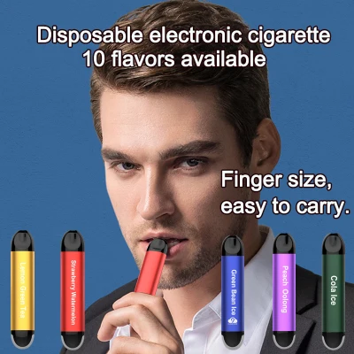 Puff Plus Disposable Electronic Cigarettes Bottom glow （400 Puffs）Many flavors Small and convenient vaper smoke full set Original Disposable Device Electronic Cigarettes pen type