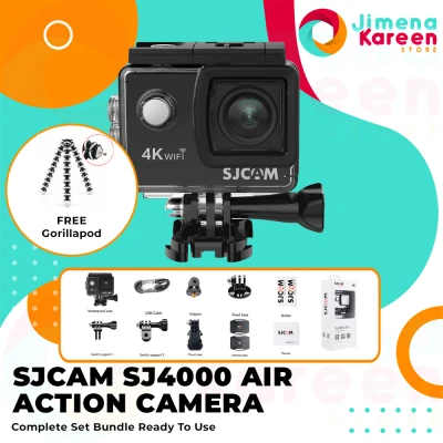 SJCAM SJ4000 AIR Action Camera Full HD 4K WIFI Sport DV 2.0 Inch Screen FREE Gorillapod