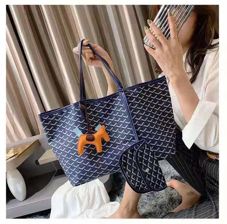 Goyard Shopping bag, grey color, Sg ready stock. Only left one! medium  size. , Women's Fashion, Bags & Wallets, Tote Bags on Carousell