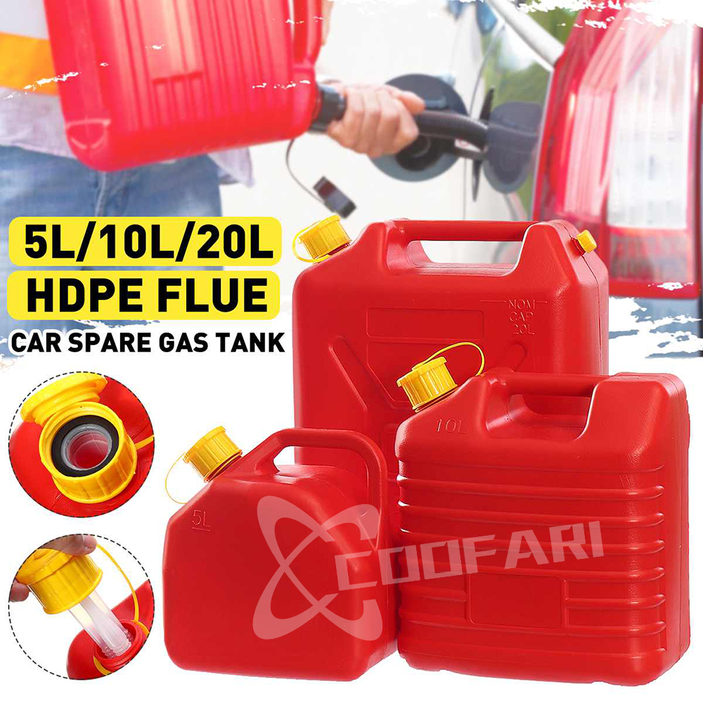 Fuel Tanks Plastic Petrol Cans Car Jerry Can Mount Motorcycle Jerrycan