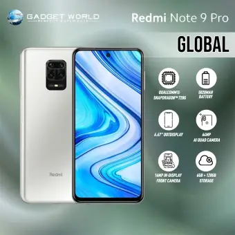 Xiaomi Redmi Note 9 Pro 6 67 5020mah 128gb 6gb Glacier White Mobileciti