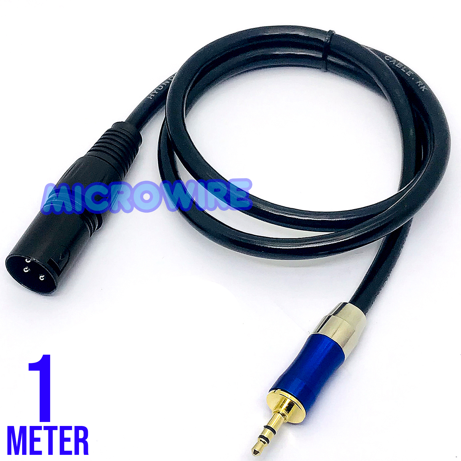 3.5mm Stereo Male Plug to 3 Pin XLR Male Mic Audio Cable Lazada PH