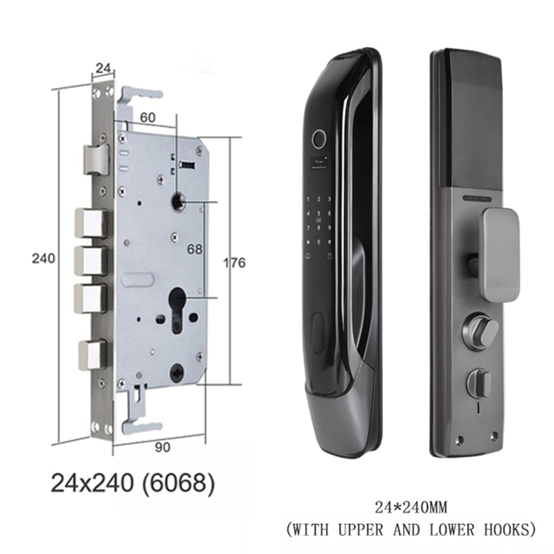 WIFI Remote Unlock Temporary Pas Fingerprint Magnetic Card Pas Key
