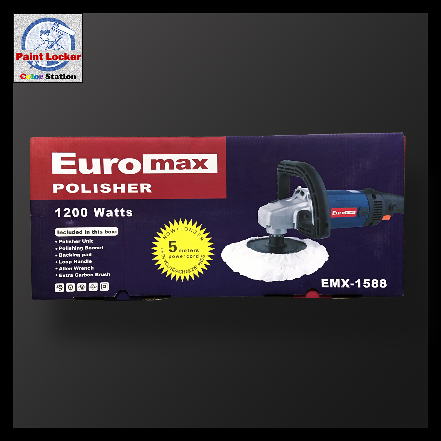 Euromax Polisher EMX1588 Buffing Machine Lazada PH
