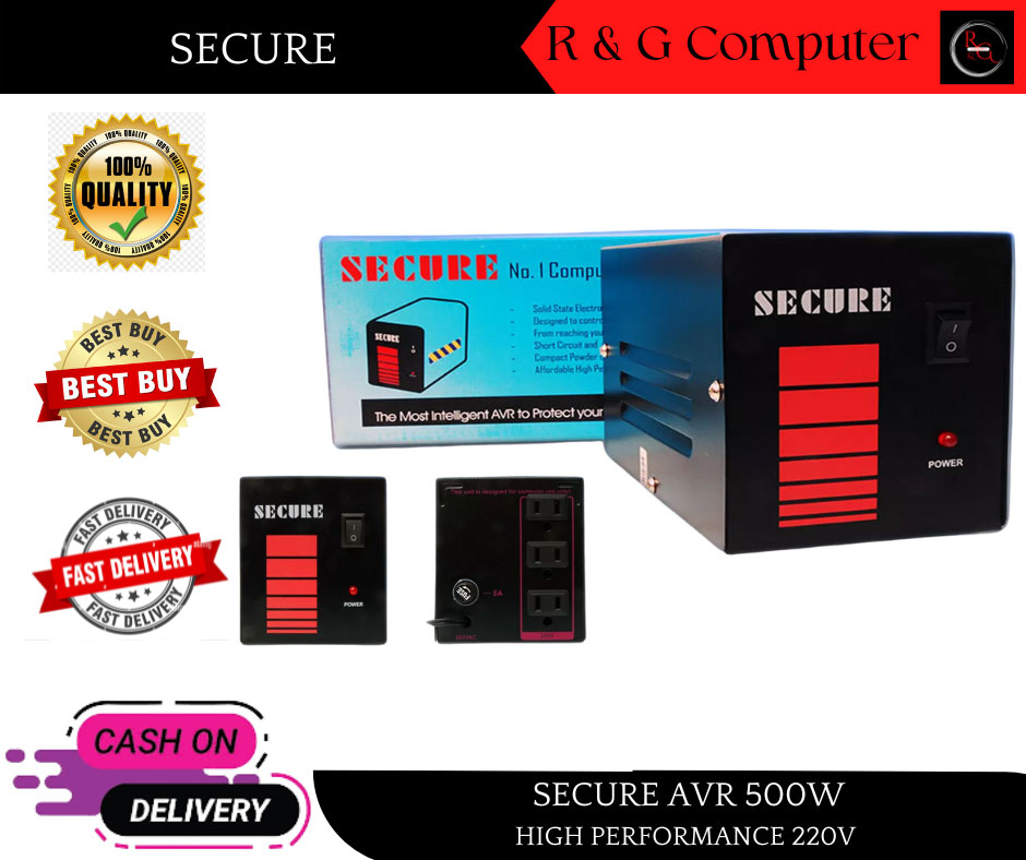 High Performance SECURE AVR Desktop Computer AVR 500W 220 Volts