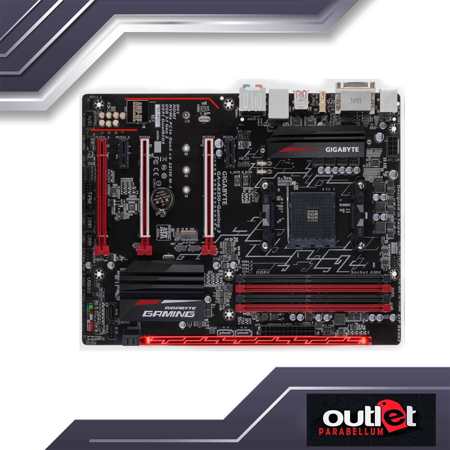 Gigabyte Ab350 Gigabyte B350m Gaming REFURBISHED GIGABYTE GA