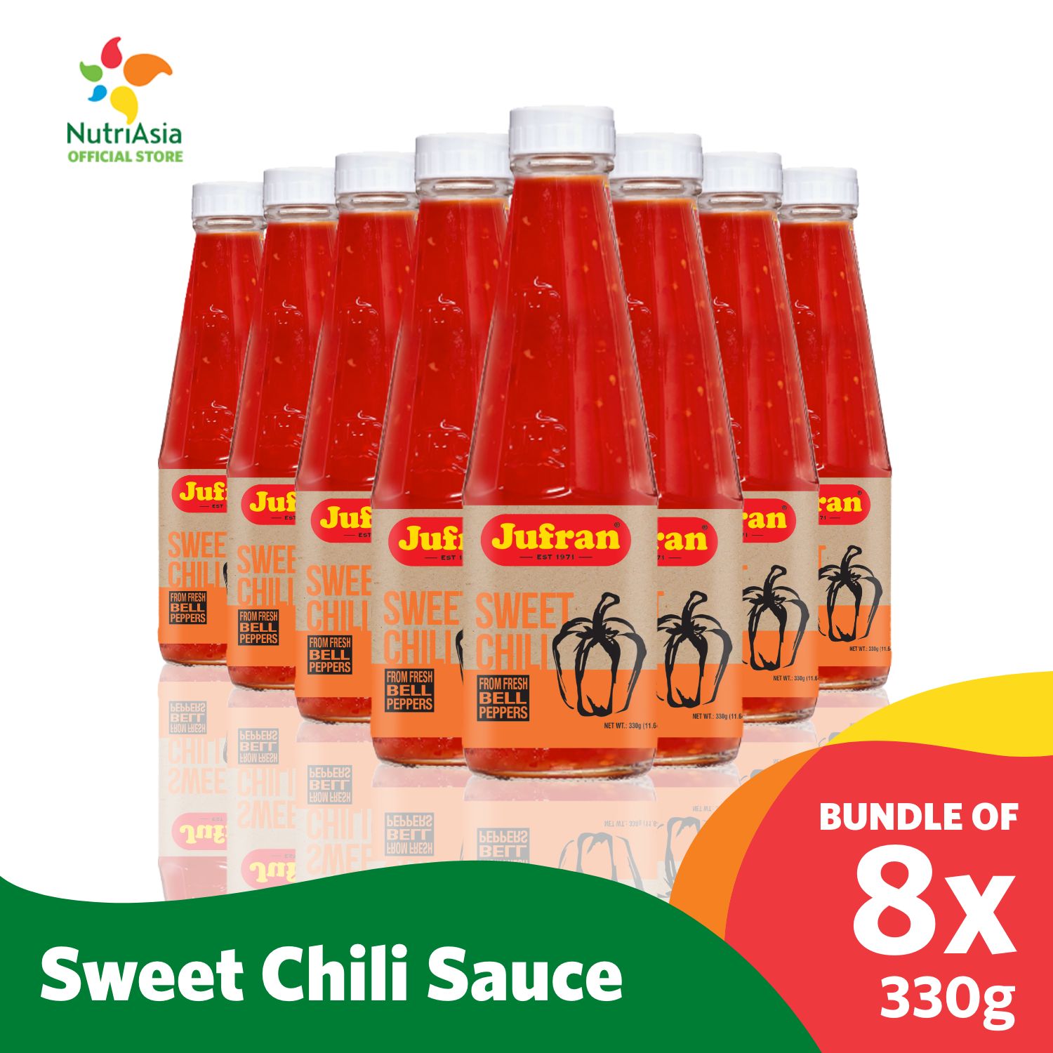 Jufran Sweet Chili Sauce 330g Bundle of 8 Lazada PH