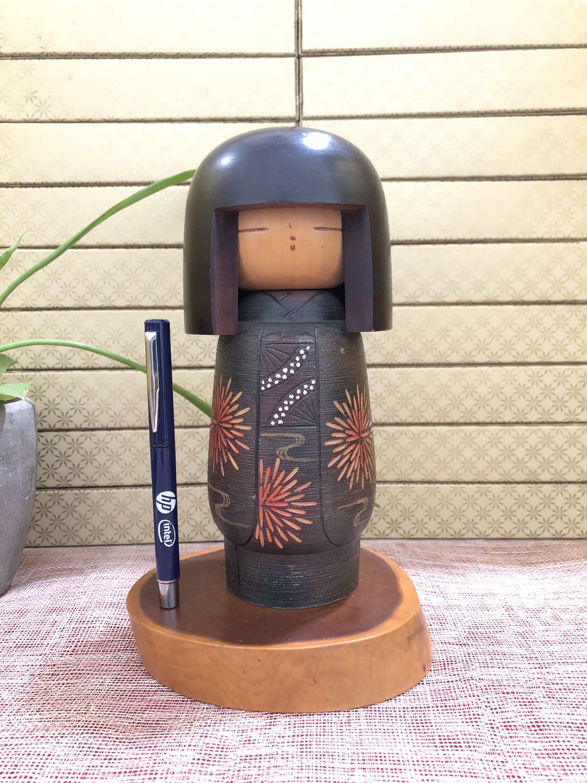 Rare Vintage Creative Gumma Kokeshi こけし 小芥子 Japan Wooden Dolls Signed By Artist Lazada Ph