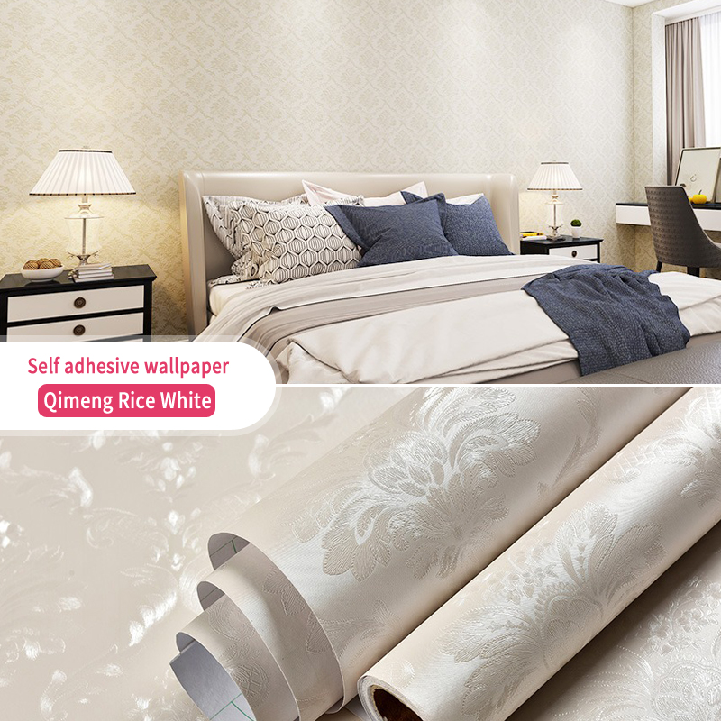 Bedroom Wallpaper Sticker Wallpaper Waterproof Wallpaper Adhesive Wall
