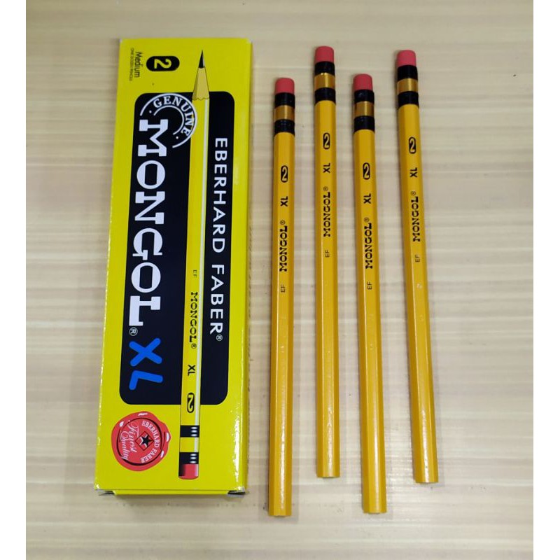 ☸12pcsBox XL MONGOL PENCIL JUMBO PENCIL #2♭ | Lazada PH