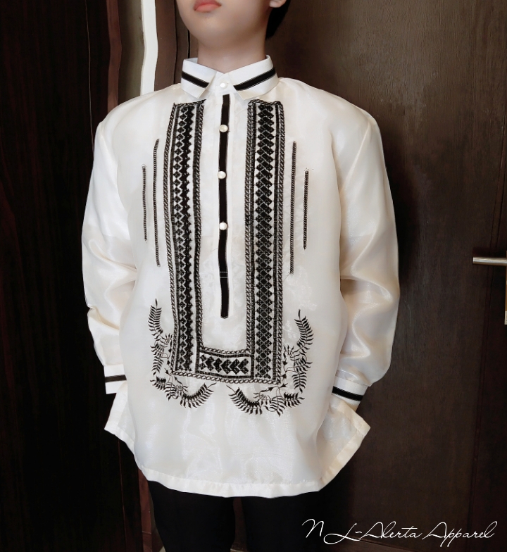 MEN'S TAGALOG EMBROIDERED BARONG FOR MEN Lazada PH