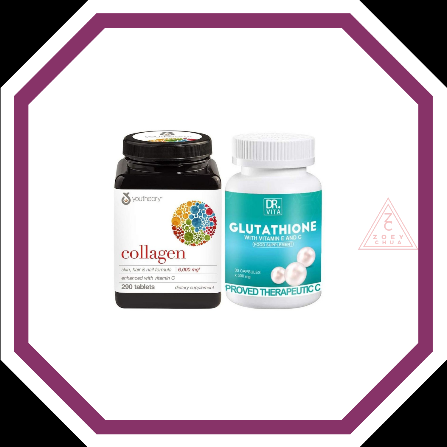 youtheory glutathione Youtheory Collagen with Vitamin C, 290 Count Price in India main image 0