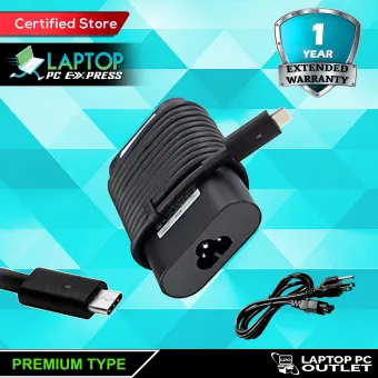 Lpo Brand Laptop Notebook Charger Compatible For Dell Xps 13 9343 9350 P54g 45w Ac Power Adapter Laptop Charger 19 5v 2 31a Type C Lazada Ph