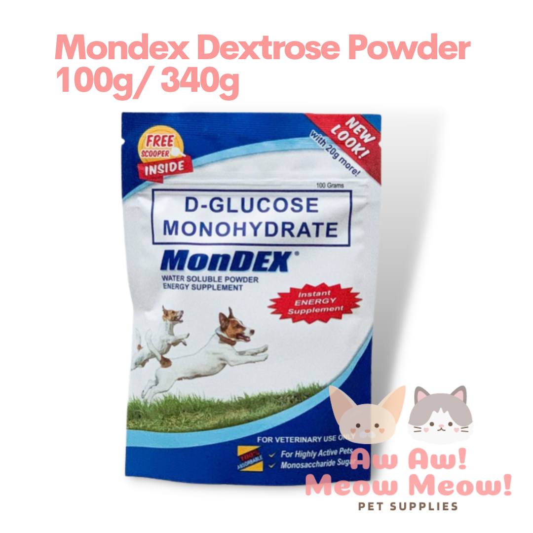 Dextrose Powder Mondex 100g 340g Anti Dehydration Energy Supplement for