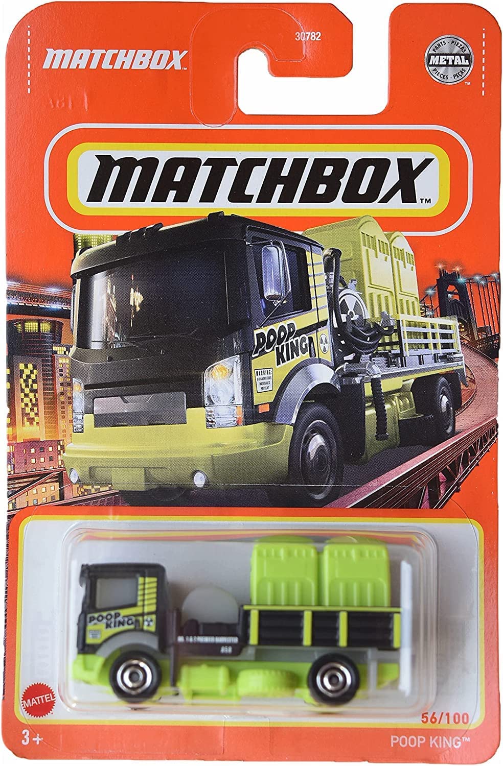 Matchbox Poop King, [Black/Green] 56/100 Lazada PH