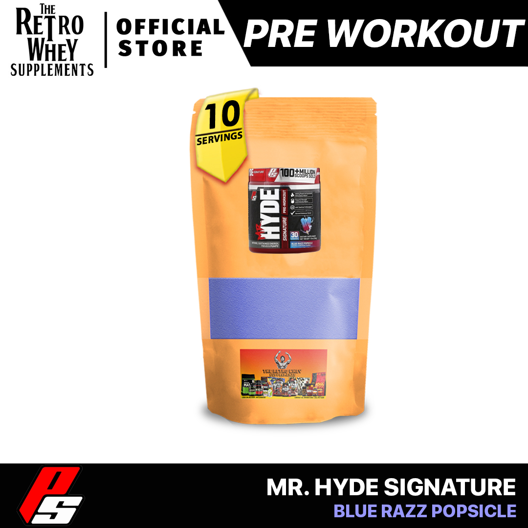 ProSupps, Mr. Hyde, Signature Pre Workout, Blue Razz Popsicle, 7.6 oz