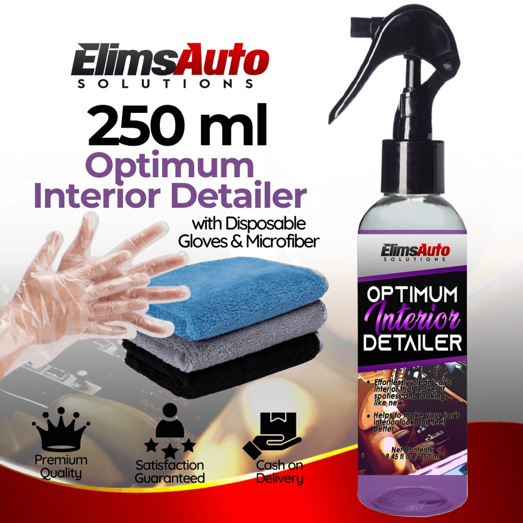 ELIMS Optimum Interior Detailer, Cleaner & Degreaser For Fabric/Leather
