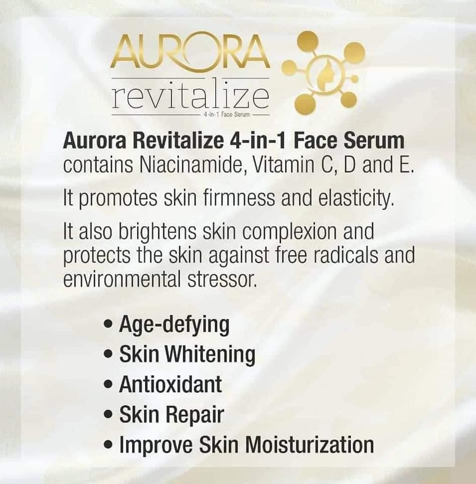 Ifern Aurora Revitalize 4IN1 Face Serum review and price