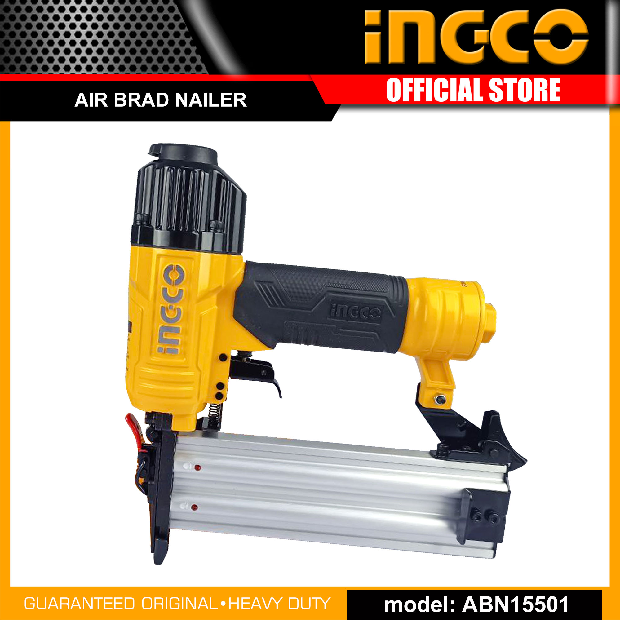 Ingco ABN15501 Air Brad Nailer Gun 1550mm Ga18 IHT Lazada PH