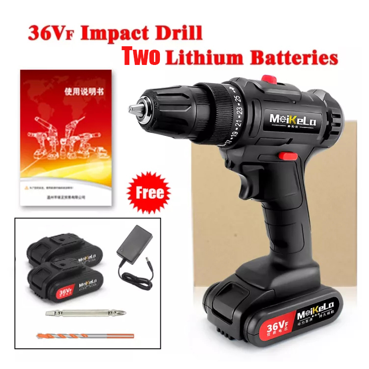 🔝Original+24hours delivery 36V 1080W Cordless Screwdriver Electric