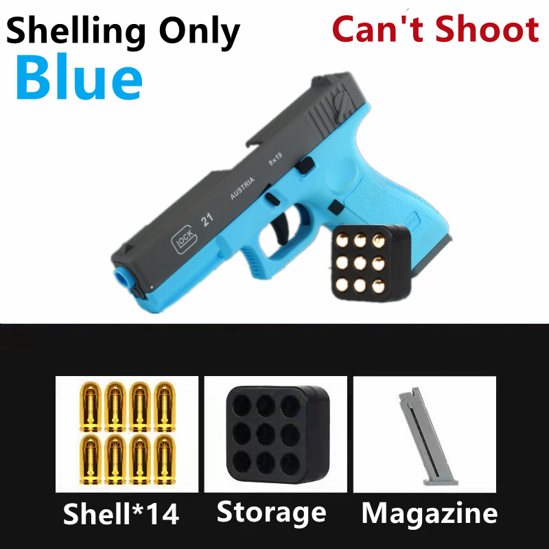 Airsoftgun Pellet Guns Toy Gun Glock Automatic ShellEjection Plastic