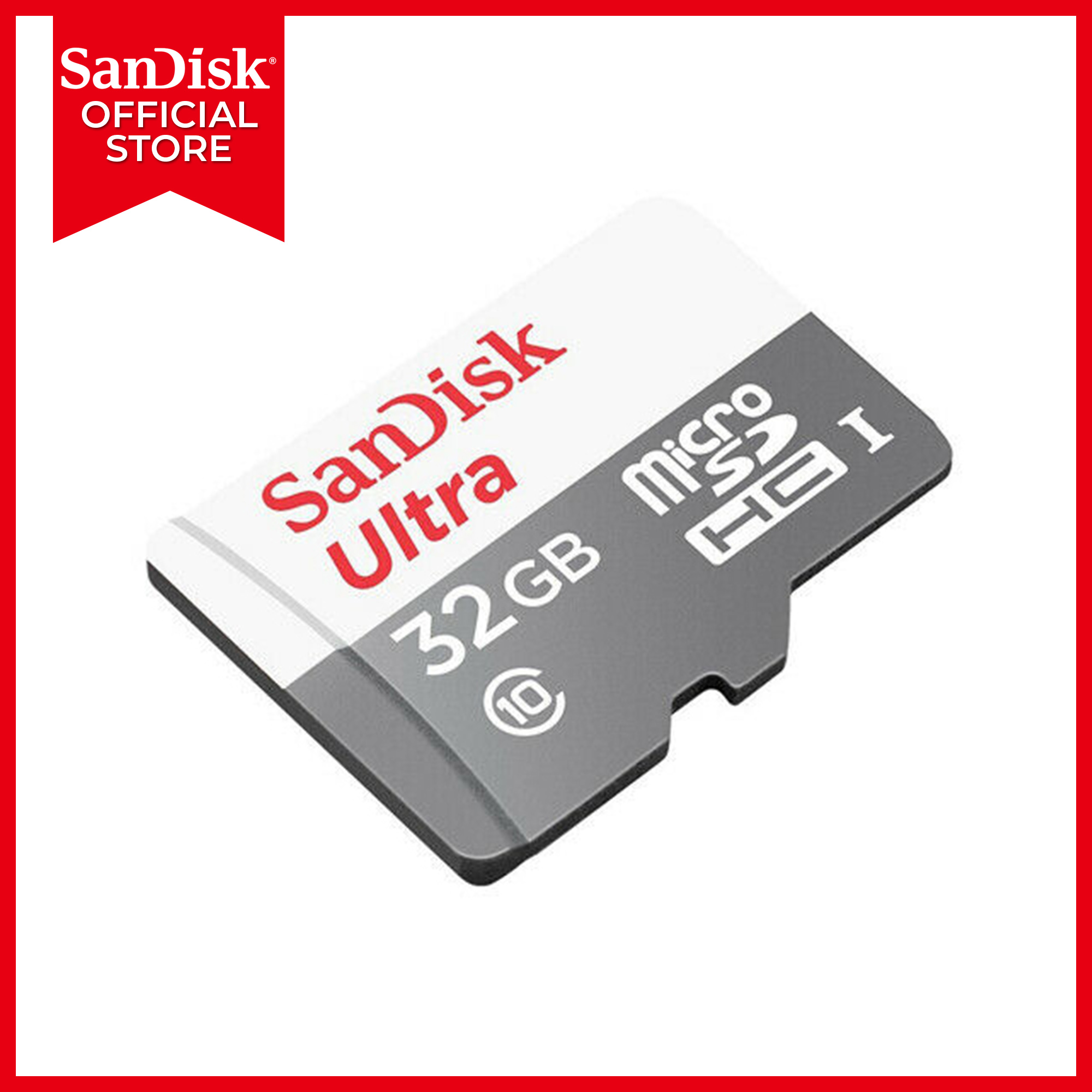 SanDisk Ultra Micro SDHC 32GB Class 10 UHS-I Memory Card SDSQUNR-032G - NEW  MODEL (Speed up to 100MB/s) | Lazada PH