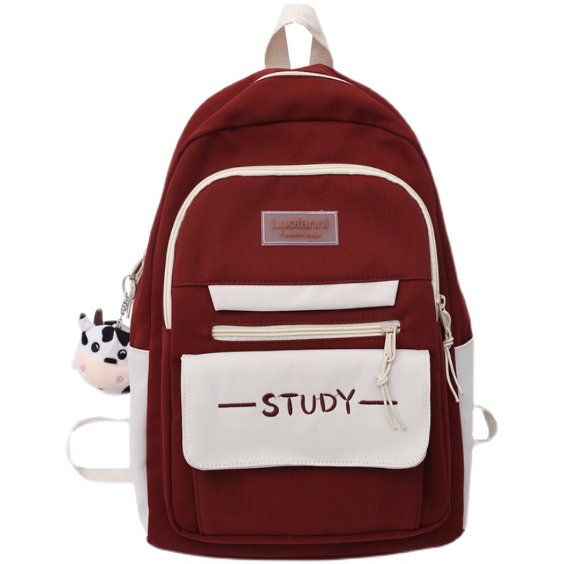 Schoolbag Female Junior High School Student Lightweight Primary School  Student Cute Original Grade 3 to Grade 6 Large Capacity Backpack High  School Student