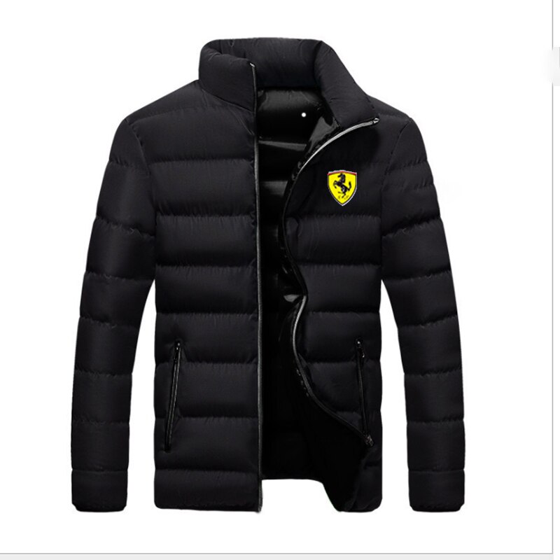 2022 Men's New Ferrari Down Jackets Fashion Brand Jackets Sports 