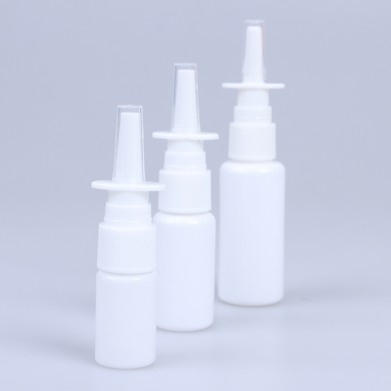 Nofui 10 20ml 30ml Empty Plastic Nasal Pump Spray Bottles Sprayer Mist Nose Refillable
