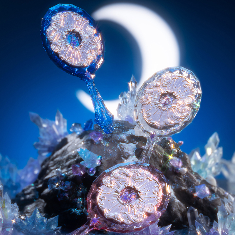 [GIFT not for sale] Flower Knows Moonlight Mermaid Series Hand Mirror