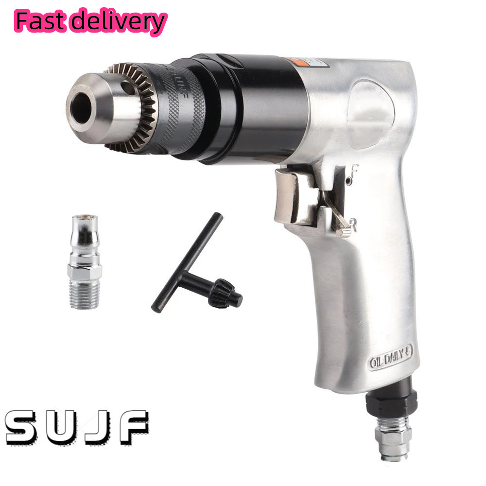 3/8" 1700rpm Highspeed Pneumatic Drill Reversible Rotation Air Drill