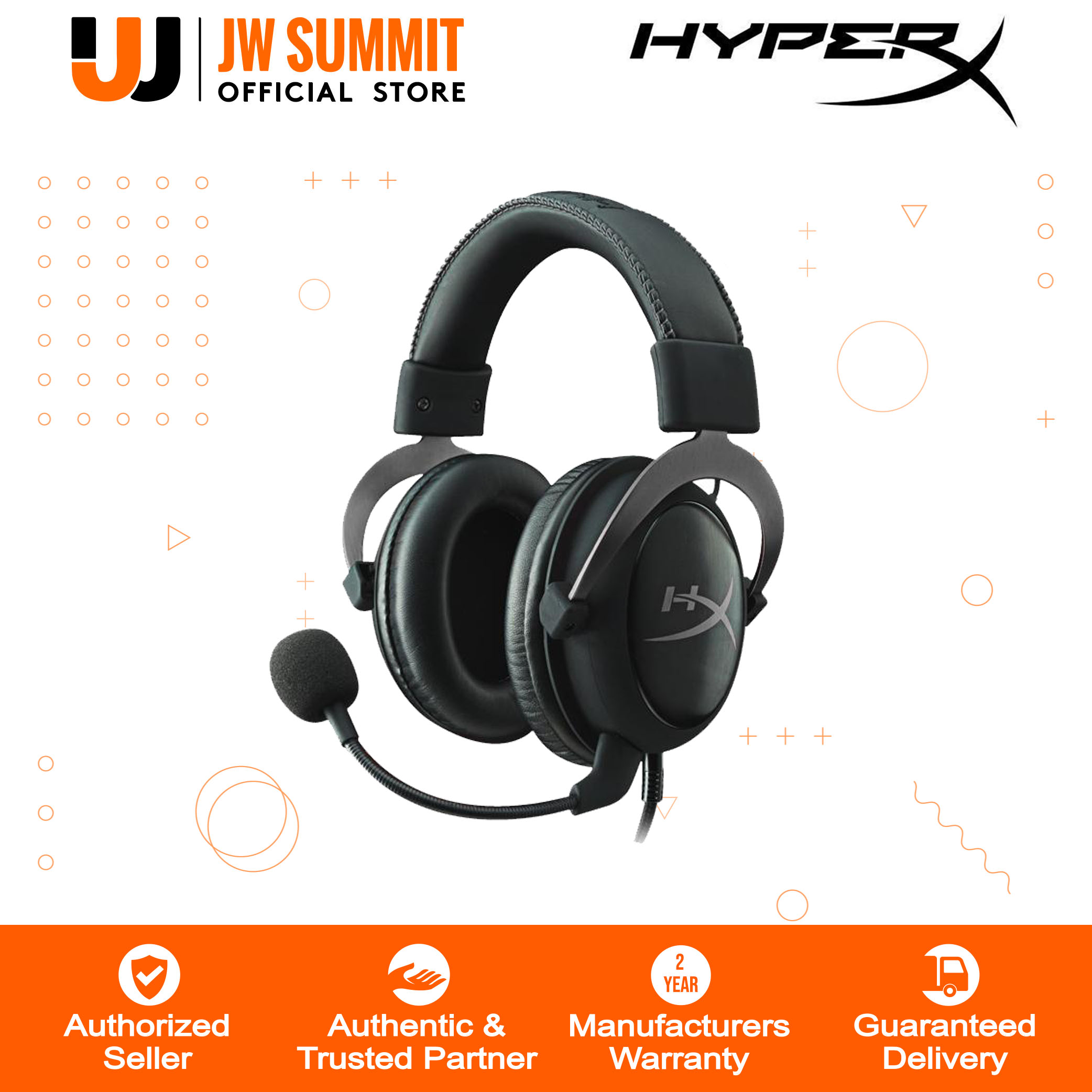 HyperX Cloud II Gaming Headset for PC, Xbox One, PS4, Wii U  (4P5L9AA/KHX-HSCP-GM) | Lazada PH