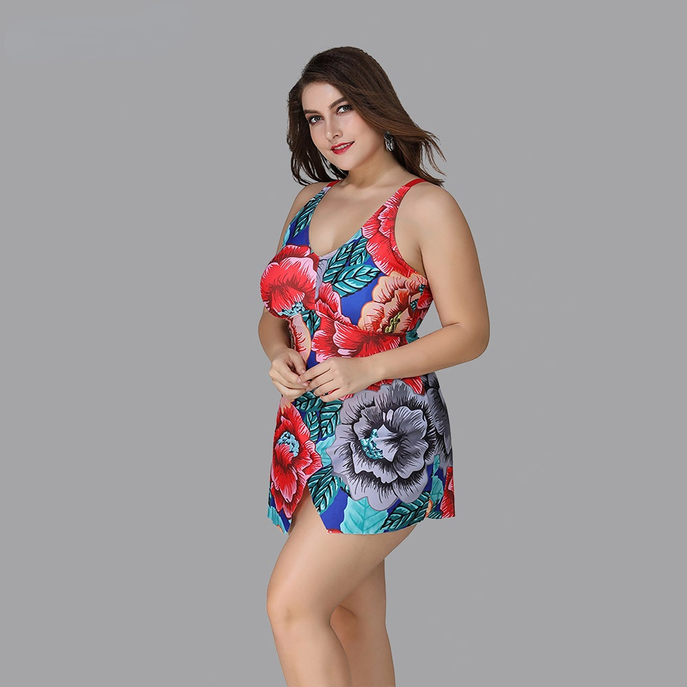 Swimsuits for Women with Padding New Swimsuit Split Women's Plus Size ...