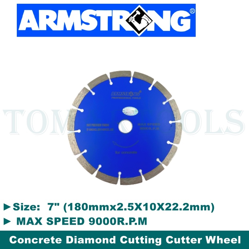 ARMSTRONG Heavy Duty Concrete Cutting Disc 7 14 Cutter Wheel Lazada PH