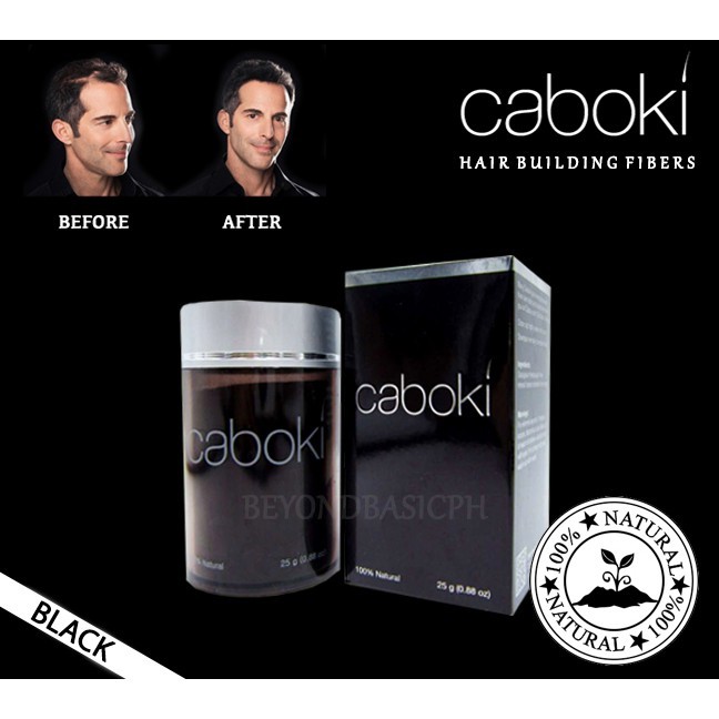 Caboki hair powder fiber protein treatment hair loss thinning concealer  organic | Lazada PH