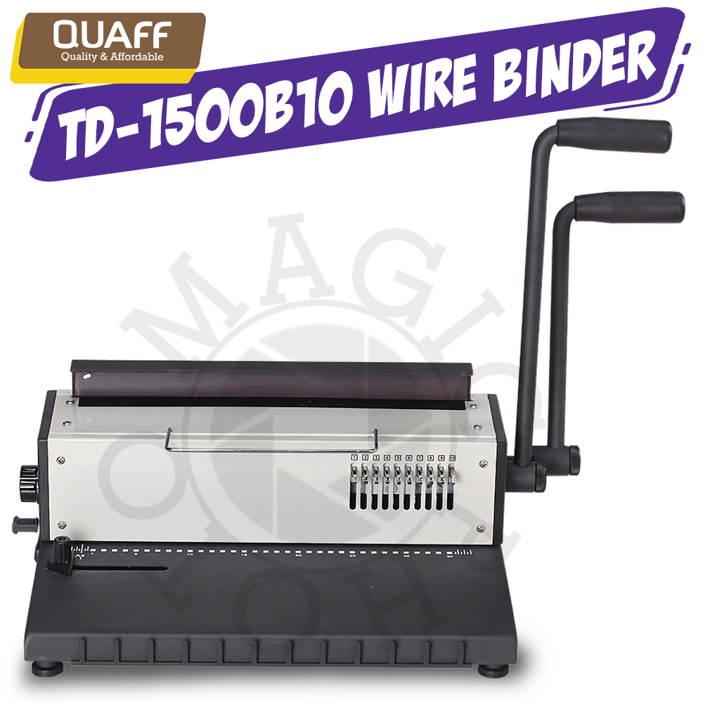 Magic photo QUAFF Wire Binding Machine A4 size TD1500B10 Lazada PH