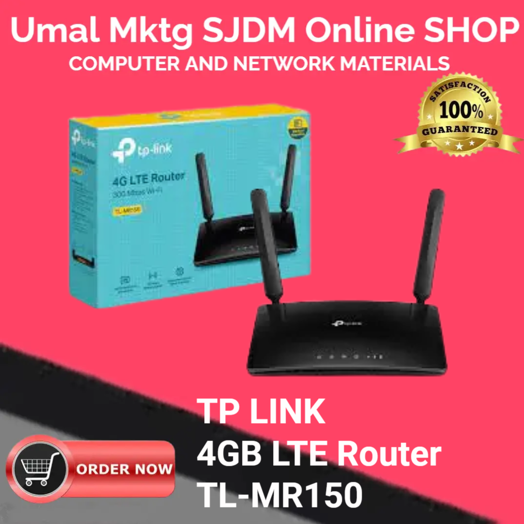 TPLink TLMR150 300Mbps Wireless N 4G LTE WiFi Router with FREE DITO