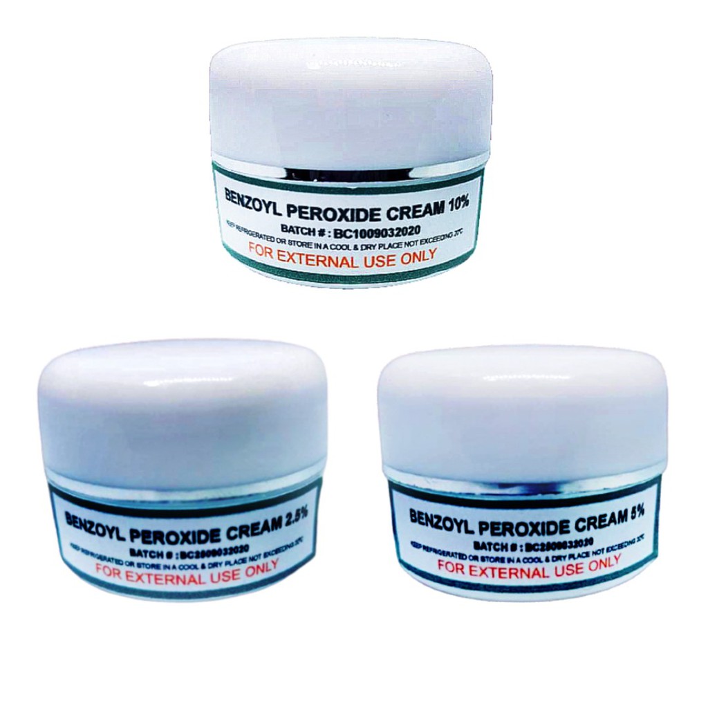 BPO/Benzoyl Peroxide Cream for Acne Lazada PH