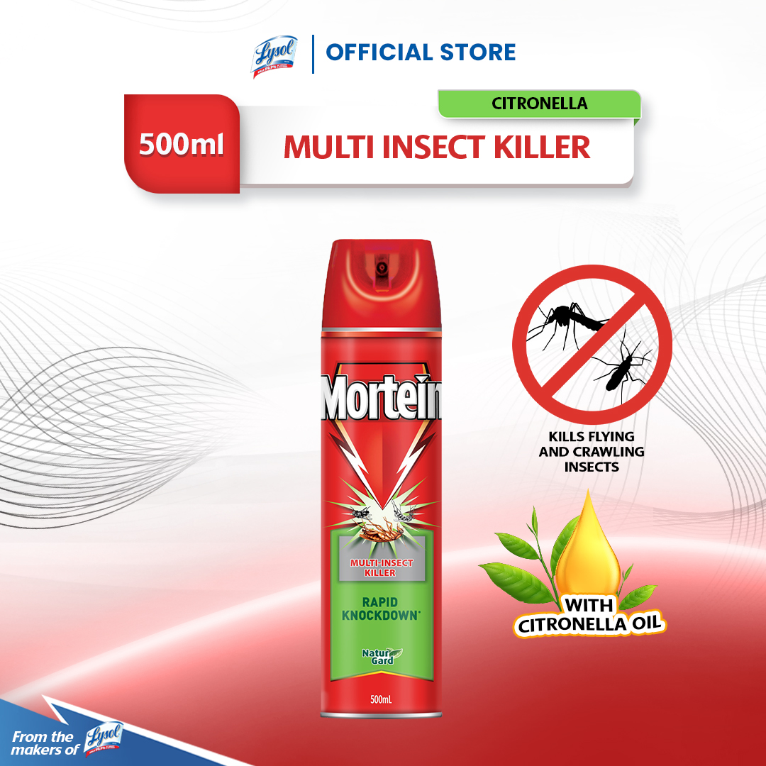 Mortein Waterbased Insecticide NaturGard Multi Insect Killer Spray with ...