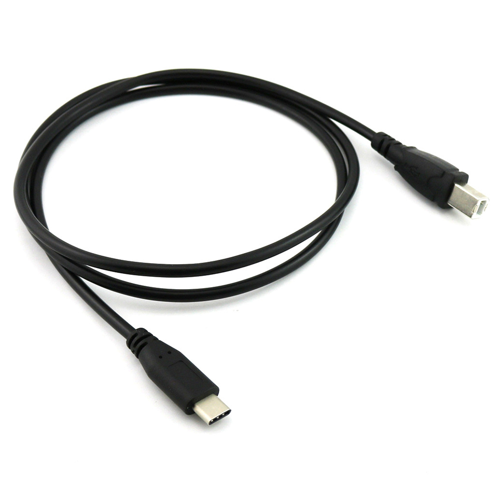 USB-C USB 3.1 Type C Male to USB 2.0 B Type Male Data Cable Cord Phone Printer
