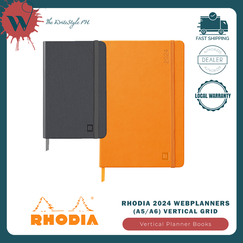 2024 Rhodia 12-Month Weekly Planner - Peacock Green with Elastic Closure by  Rhodia