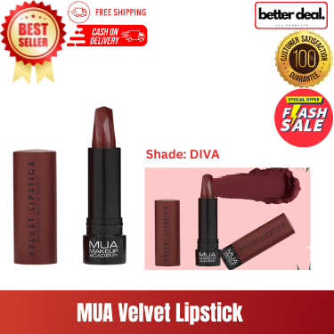 MUA Matte Lipstick In 'Bona Fide' – Langanhaltender Matt-Lippenstift