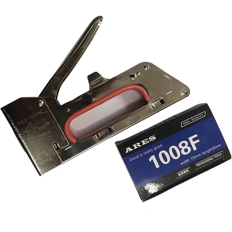 Gun tucker Powerful R231008F with bala Staple wire 1008F gun tacker set Lazada PH